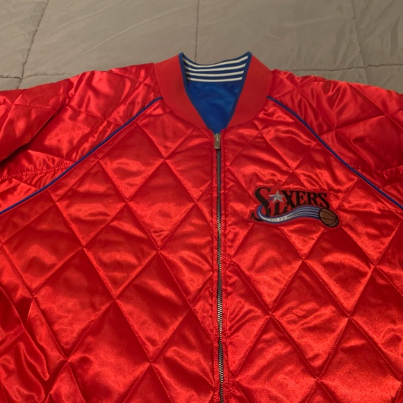 Vintage, 76ers reversible coat - Picture 7 of 7